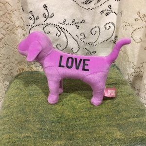 💗PINK Victoria’s Secret💗 PINK Plush Stuffed Dog (Purple)